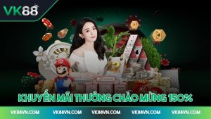 Ảnh đại diện khuyến mãi thưởng chào mừng 150%