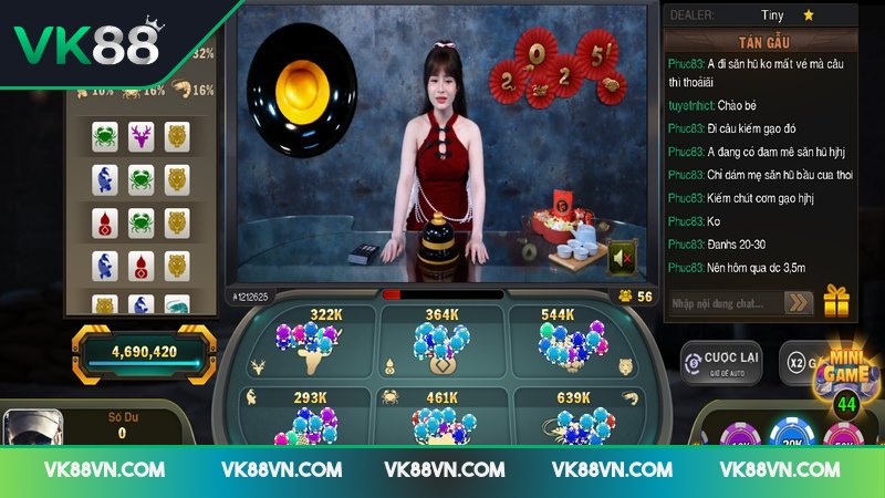 Bầu cua trò chơi hấp dẫn đối với game thủ